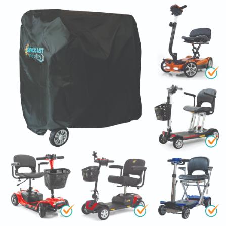 Suncoast Mobility Heavy Duty Mobility Scooter Cover - Durable 420D Oxford Fabric