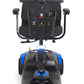 Golden Technologies Buzzaround XLS-HD 3-Wheel in bluee front view.