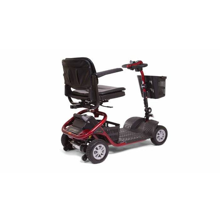 Golden Technologies LiteRider 4-Wheel in Red Back View